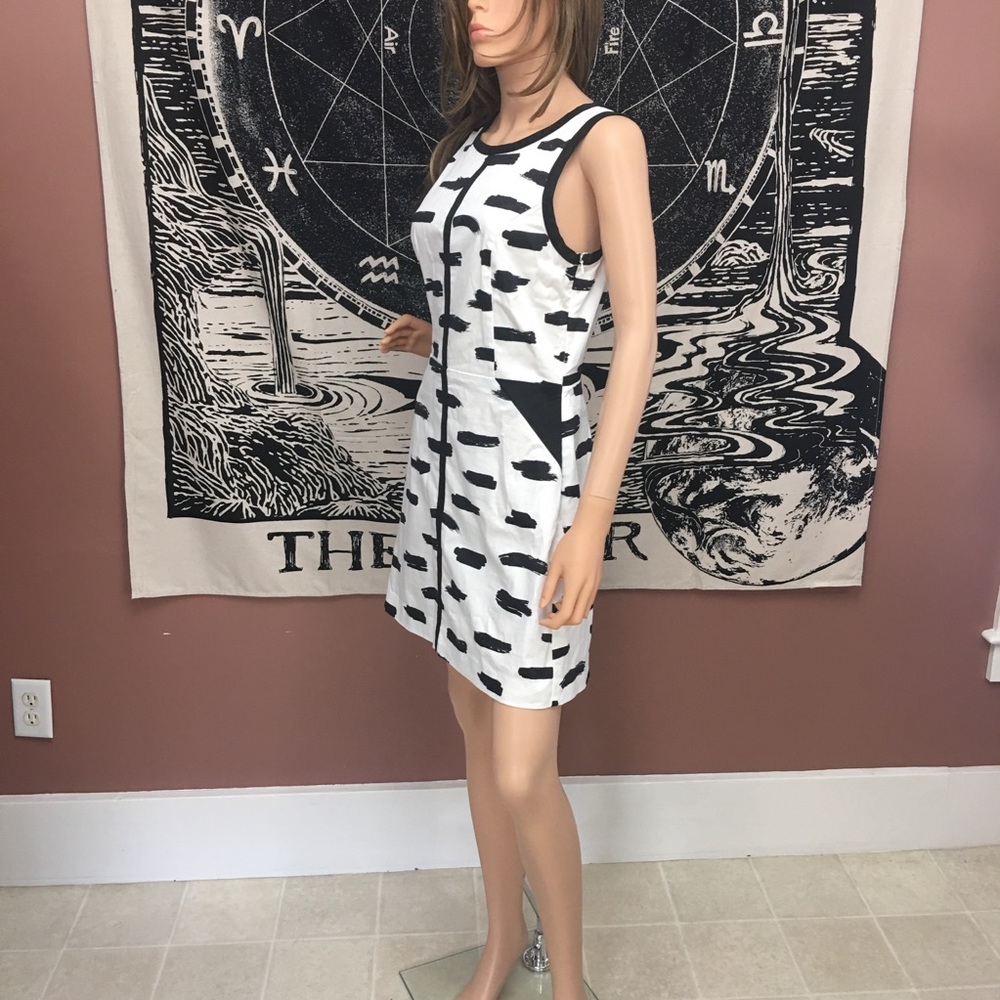 Banana Republic Cotton Cut Out Dress Size 8 EUC